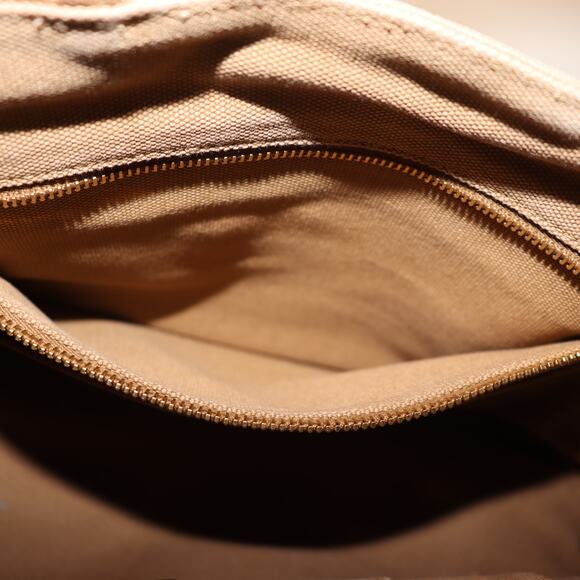 Prada Bijou Rhinestone Canapa Tote Tobacco Studded Canvas w/ Strap + Dust Bag - Picture 12 of 13